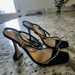 Black Tony Bianco Heels